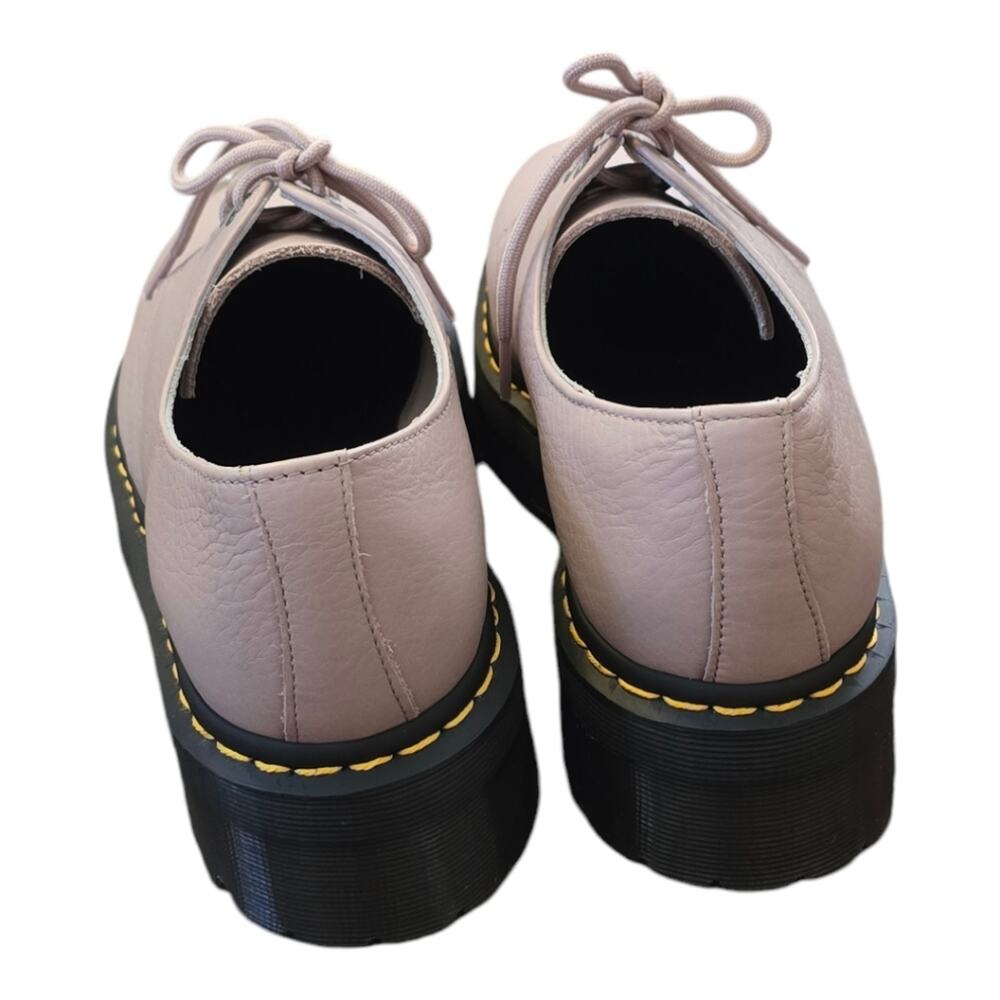 Dr. Martens‎ 1461 Quad leather derby Platform Oxfords Beige Men's Shoes Size 10 - Picture 4 of 12